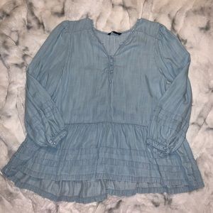 Chambray blouse